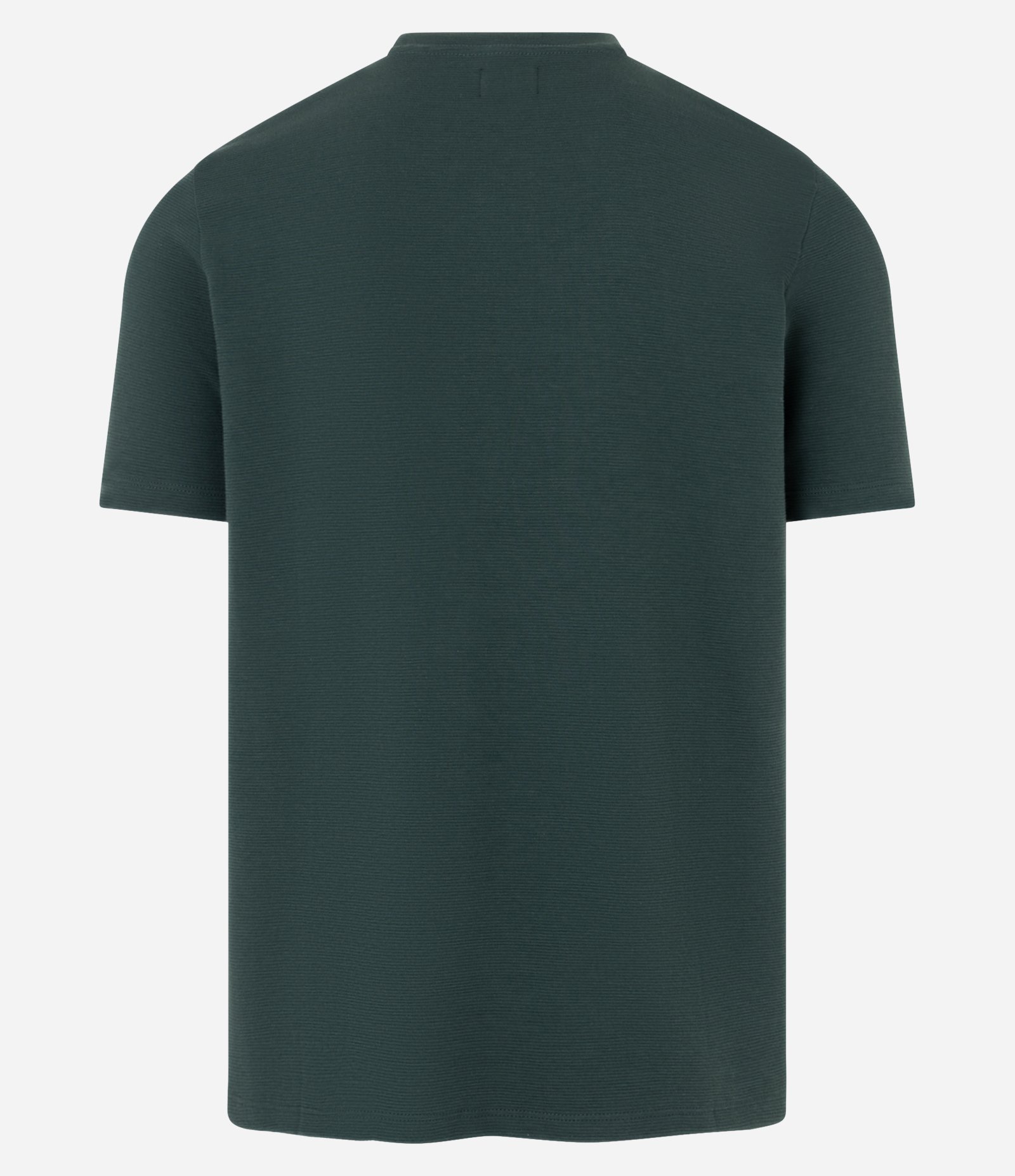 Camiseta Slim em Algodão Peruano com Textura Canelada Verde 8