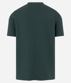 Camiseta Slim em Algodão Peruano com Textura Canelada
