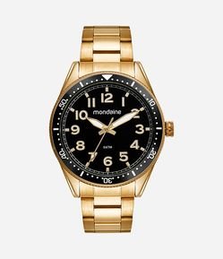 Relogio Mondaine Masculino Analógico com Pulseira e Caixa em Metal  32548GPMVDE2