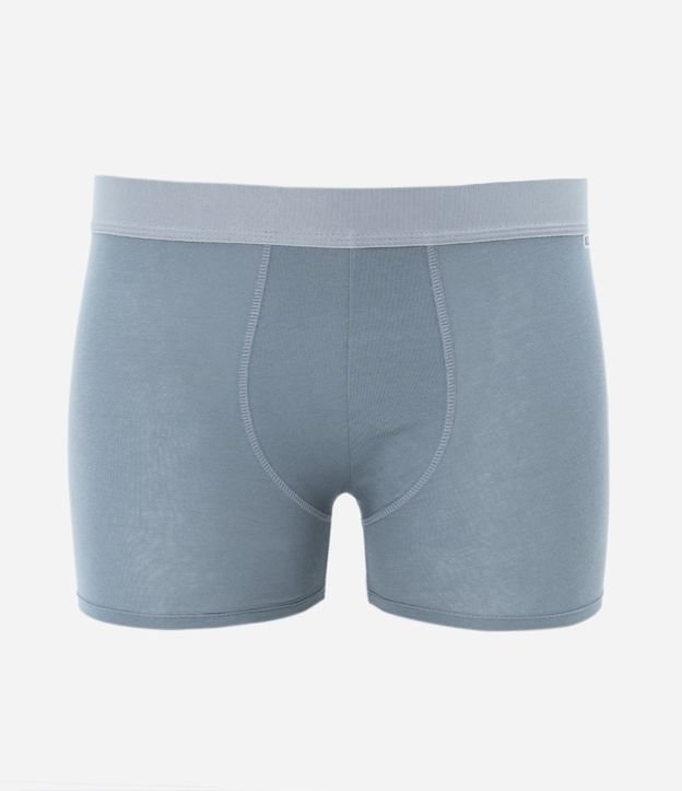 Cueca Boxer em Meia Malha com Etiqueta Frontal Lupo