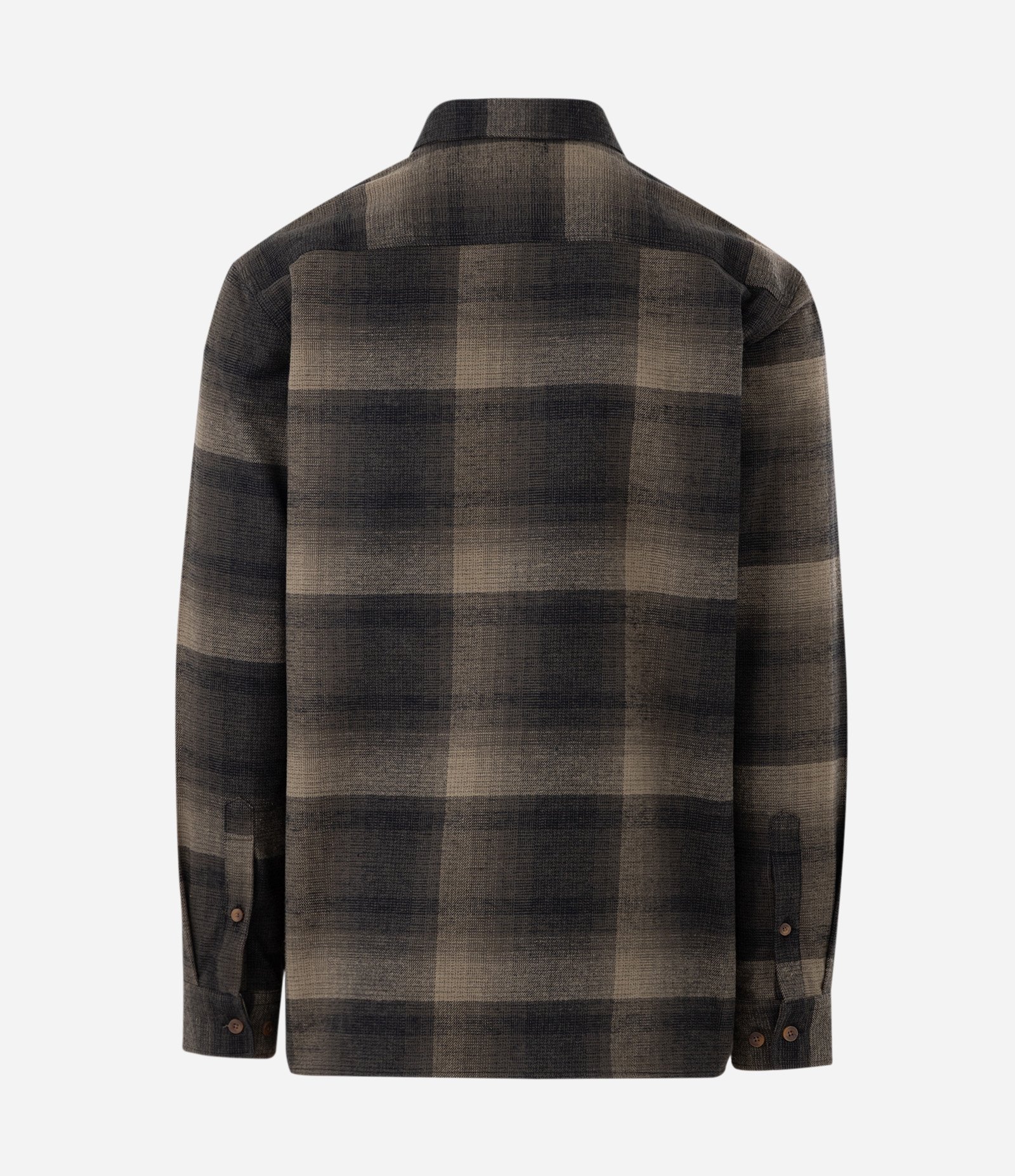 Camisa Comfort em Algodão Xadrez com Bolso e Manga Longa Verde 8