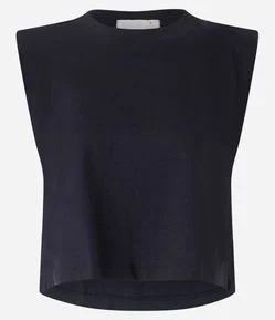 Blusa Muscle Tee em Meia Malha