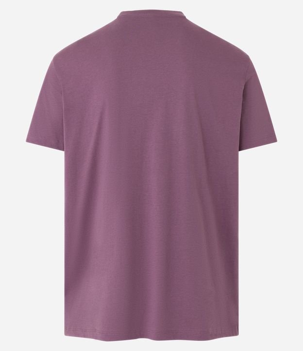 Camiseta Comfort Básica em Algodão Peruano com Manga Curta