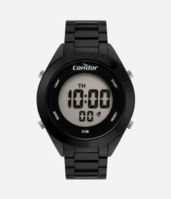 Kit Relógio Condor Digital com Pulseira e Caixa em Metal COAE19432AL K4P