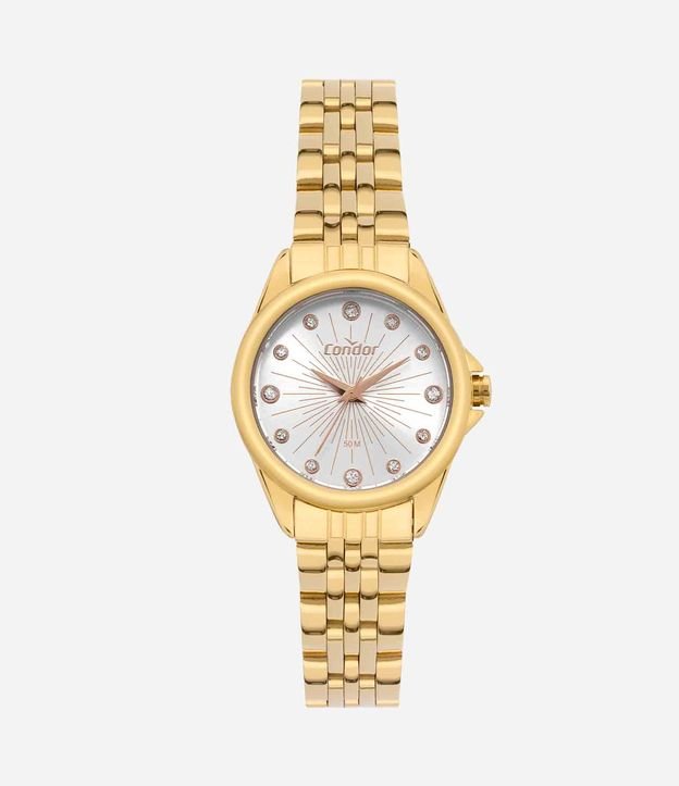 Relógio Condor Analógico com Pulseira e Caixa em Metal COPC21JKB 4K