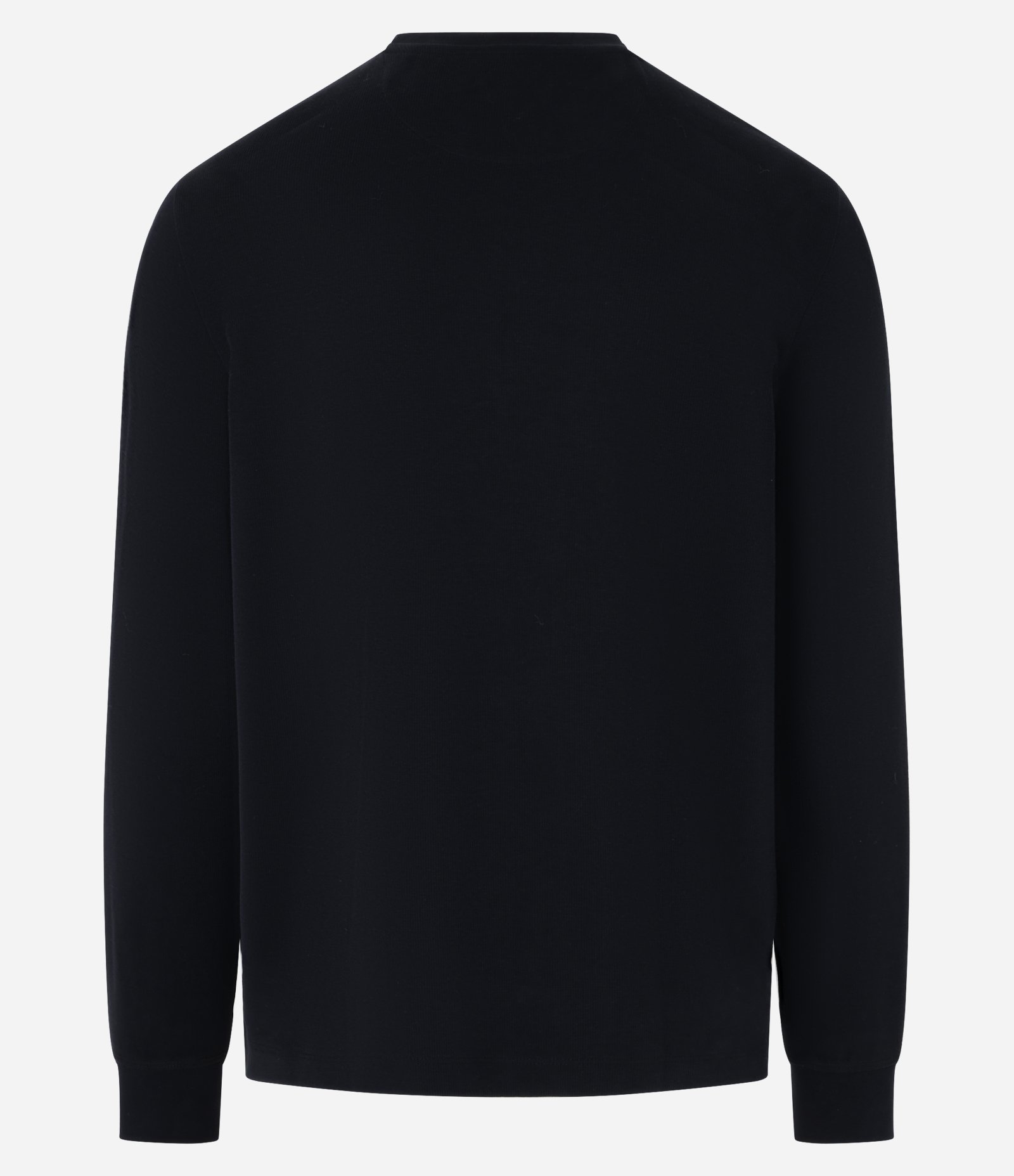 Blusão em Algodão com Punho Ajustado Preto 8