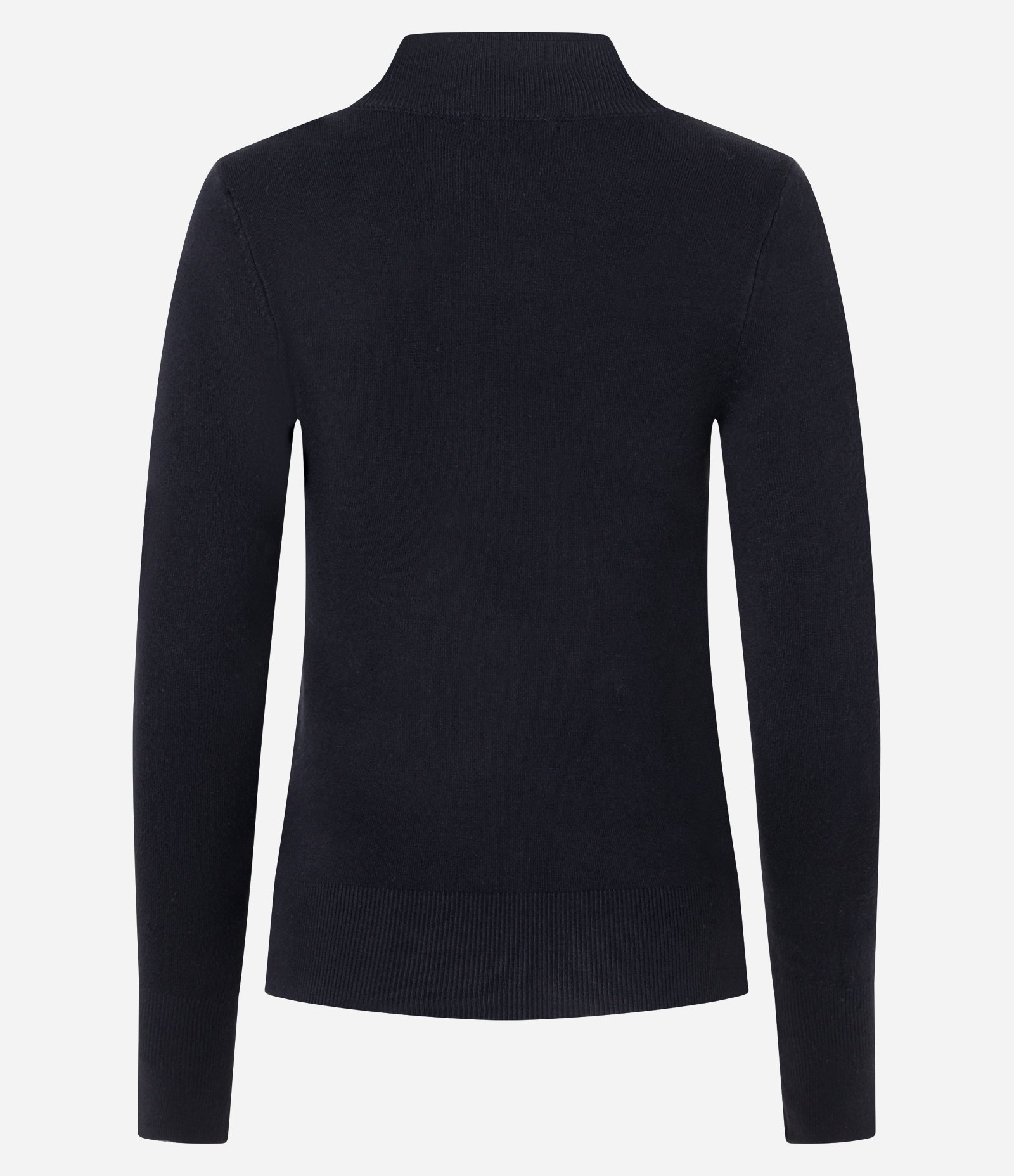 Blusa Básica em Tricô com Golinha Alta Preto 8