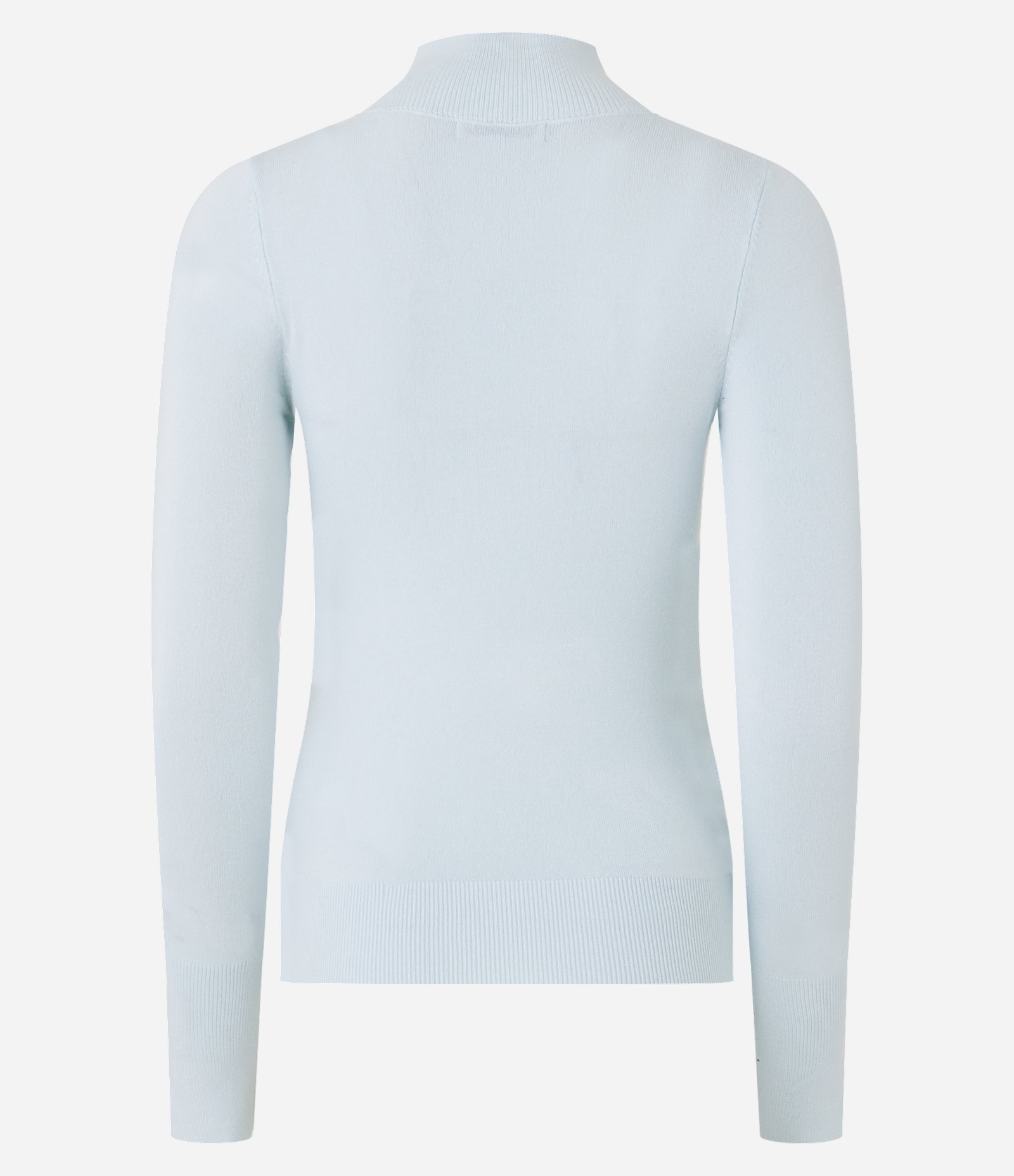 Blusa Básica em Tricô com Golinha Alta 8