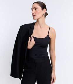 Regata Básica em Poliamida com Alcinha Fina