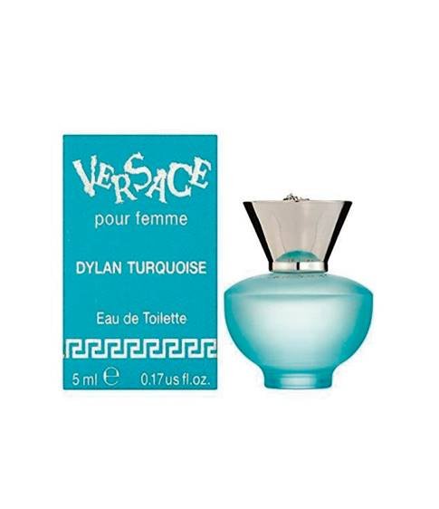 Brinde Miniatura Eau de Toilette Versace Dylan Turqoise 05ml U 1