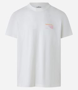 Camiseta Comfort em Meia Malha com Estampa Quadros Pôr do Sol