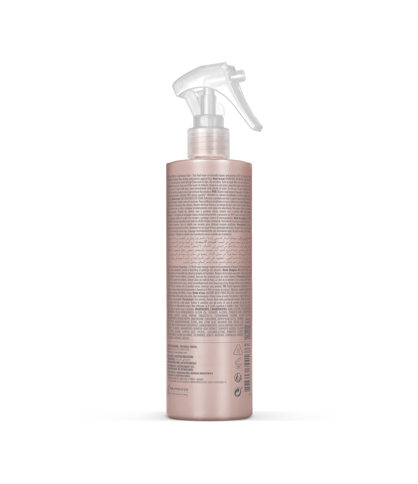 Leave in Capilar Fluido Reparador Repair Solution Cadiveu 215ml 2