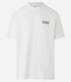 Camiseta Relaxed em Meia Malha com Estampa Frente e Costas City of Palms