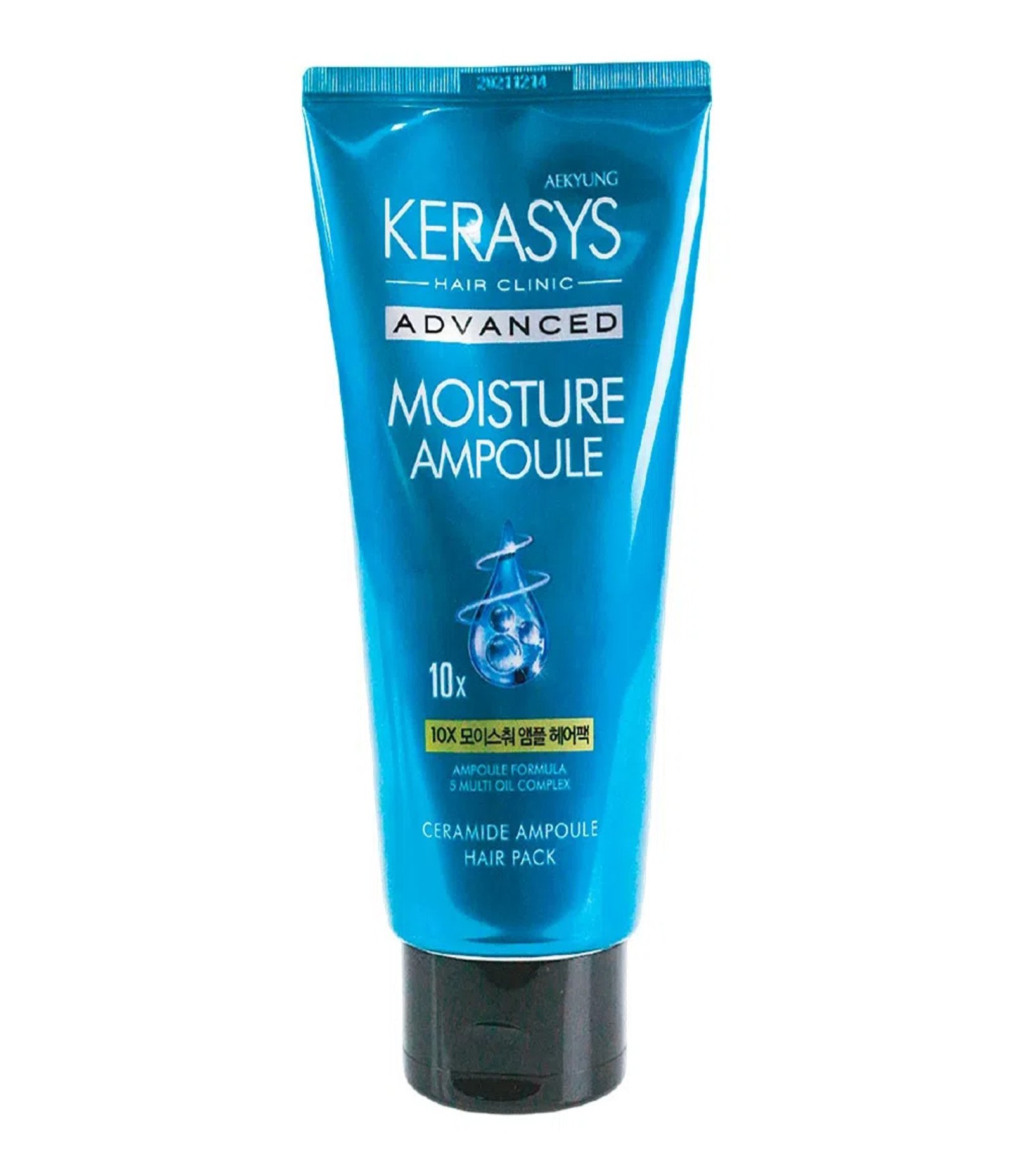 Mascara Advanced Moisture 10x Ceramide Ampoule Hair Pack Kerasys 300ML