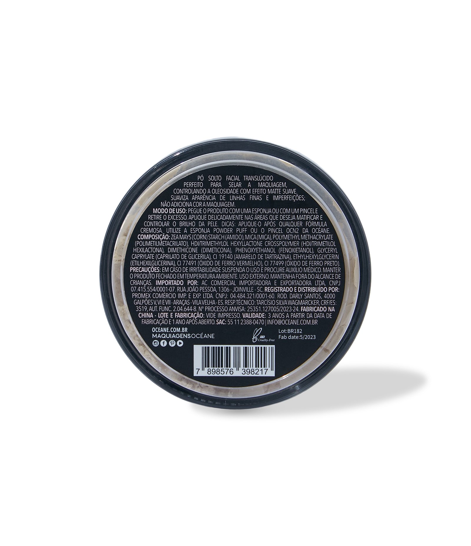 Po Solto Facial Cover Me Up Edition Oceane Translucido 4