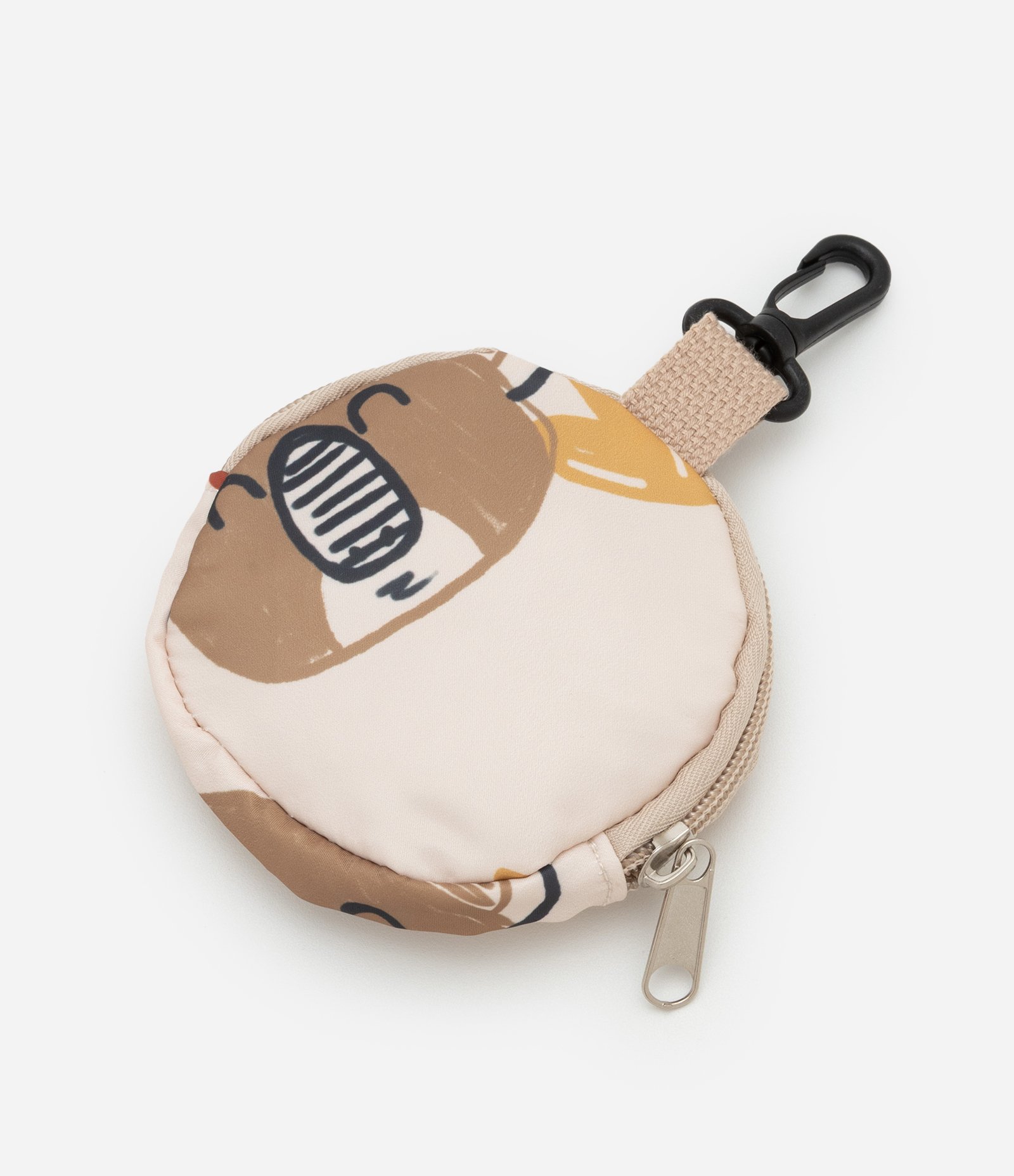 Mochila Infantil com Estampa de Bichinhos Bege 4