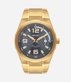 Relógio Orient Analógico com Pulseira e Caixa em Aço MGSS1240 G2KX