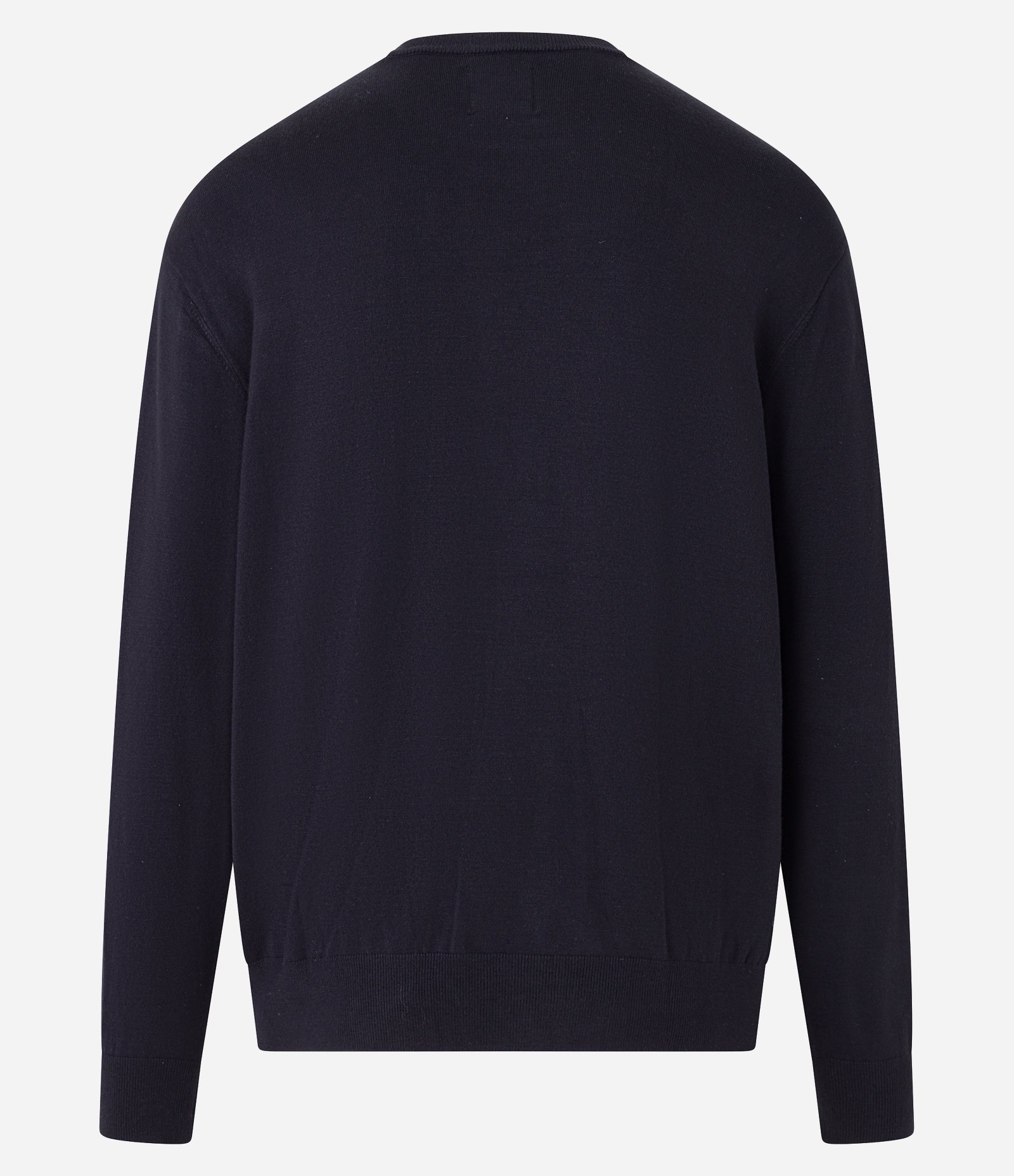 Suéter Comfort em Tricô com Gola Redonda Preto 7