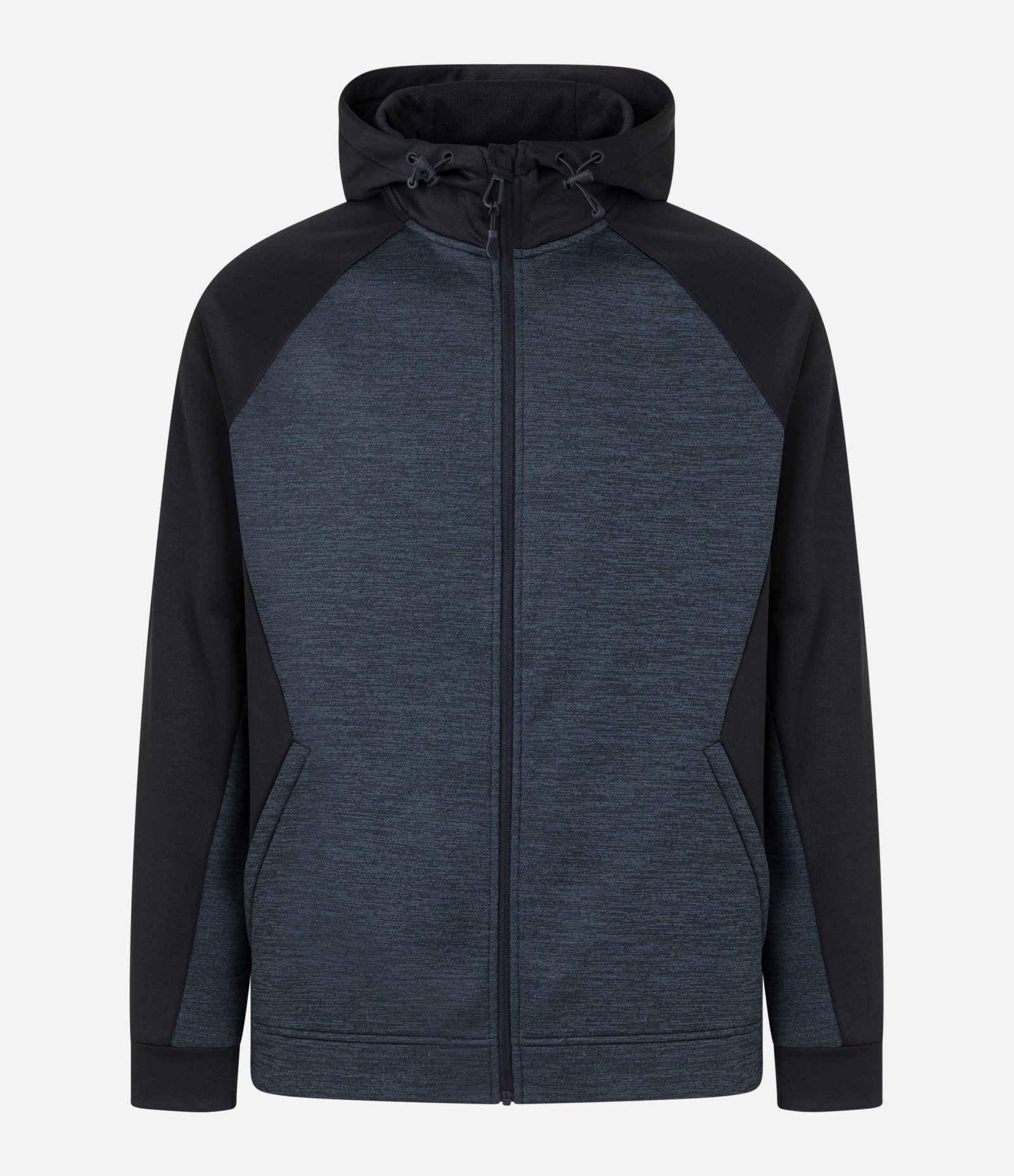 Blusão Esportivo com Recortes e Capuz Cinza 5