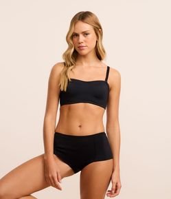 Calcinha Alta em Poliamida com Lateral Larga e Recortes Triumph