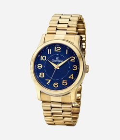 Kit Relógio Champion Analógico com Pulseira e Caixa em Metal CN28848C