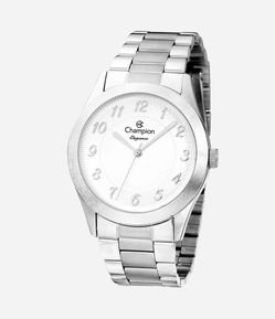 Kit Relógio Champion Analógico com Pulseira e Caixa em Metal CN26484Y
