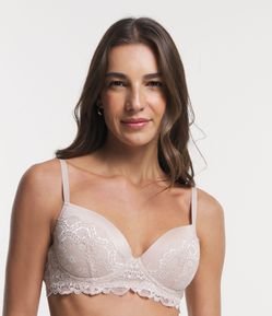 Sutiã Base em Poliamida com Alça Regulável em Renda Triumph