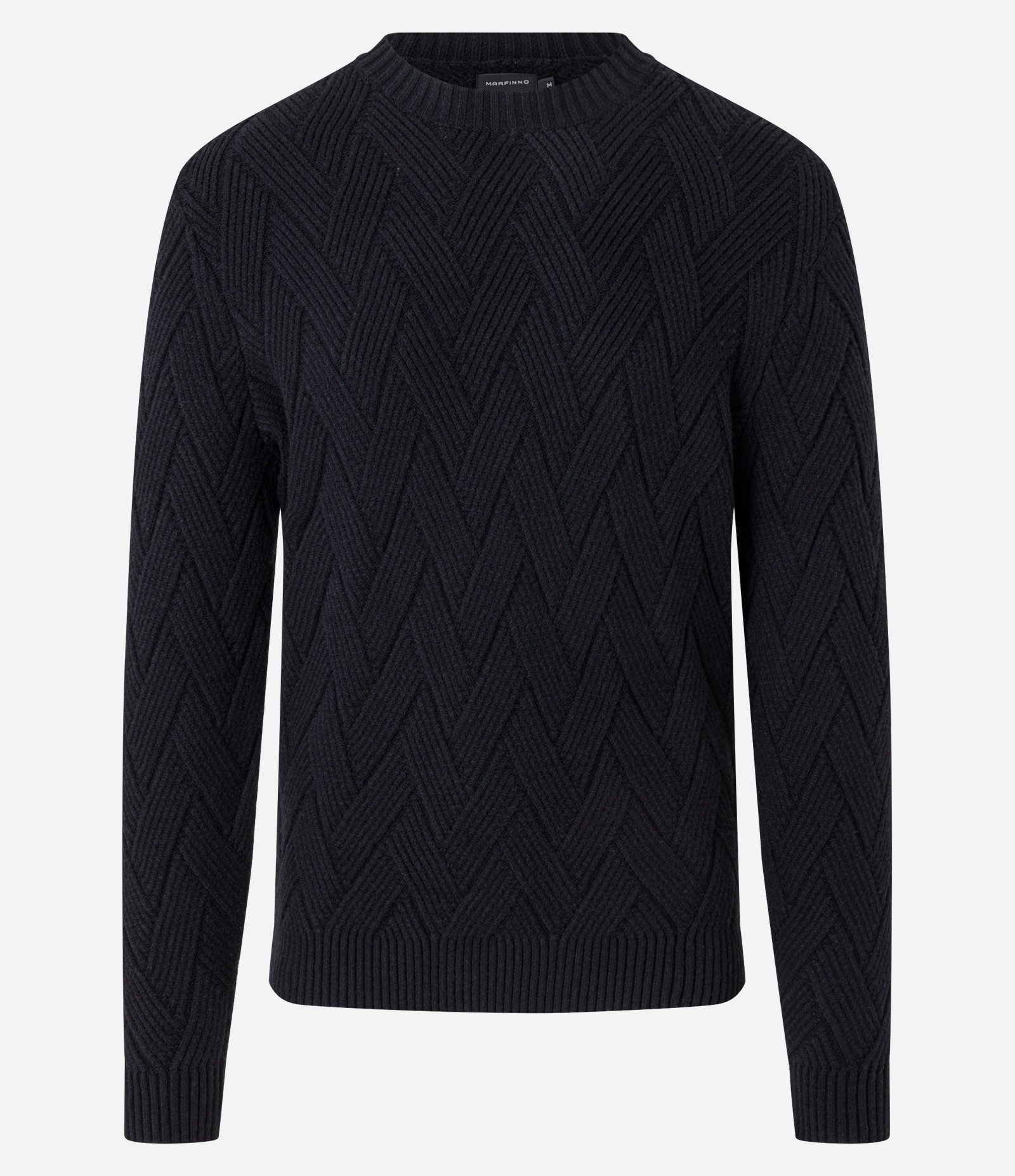 Suéter em Tricô com Textura Trançada 6