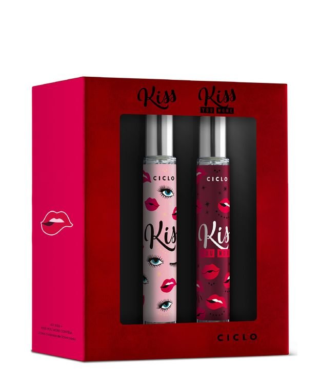 Kit Estojo Kiss+ Kym Kiss 30ml