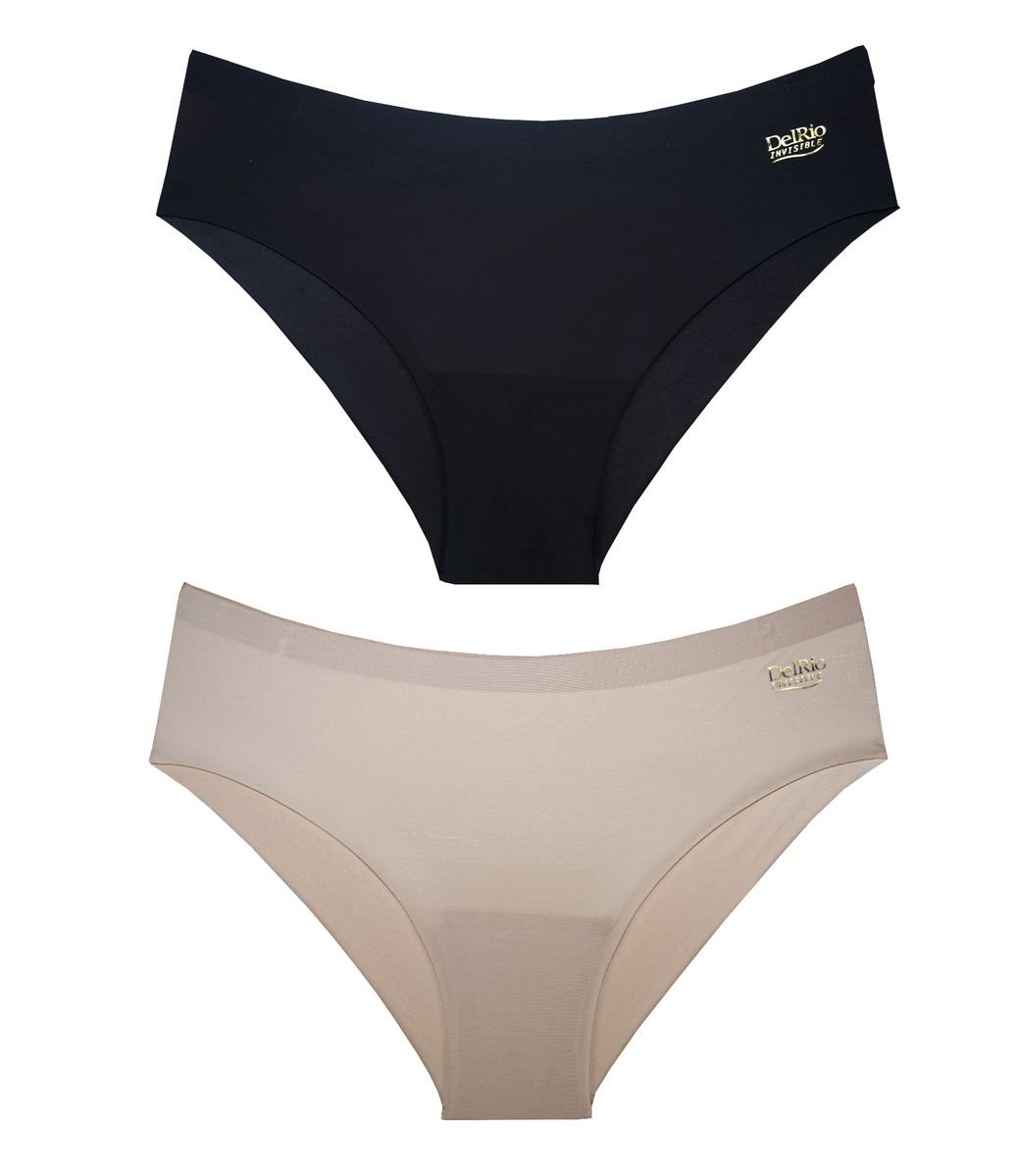 Kit 02 Calcinhas Boyshort em Poliamida com Corte a Fio DerRio