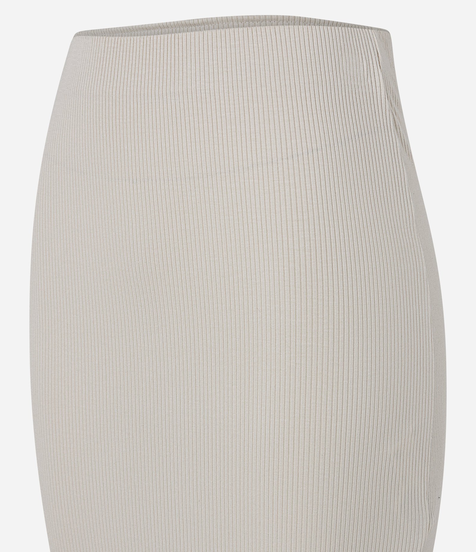 Saia Midi em Ribana com Fenda e Barra Picot 2