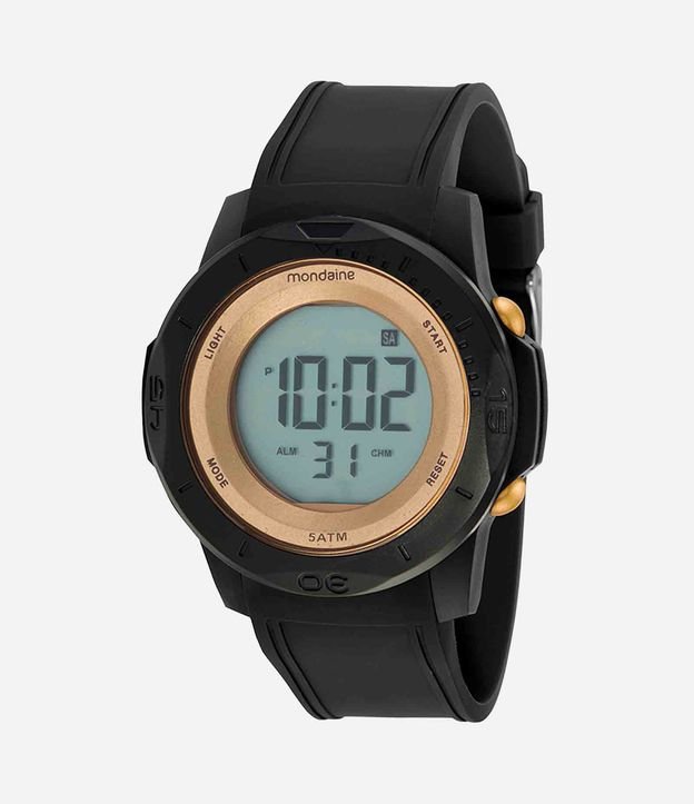 Relógio Mondaine Analógico com Pulseira em Silicone e Caixa em Metal 85016G0MVNP2