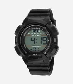 Relógio Mondaine Analógico com Pulseira em Silicone e Caixa em Metal 85015G0MVNP2