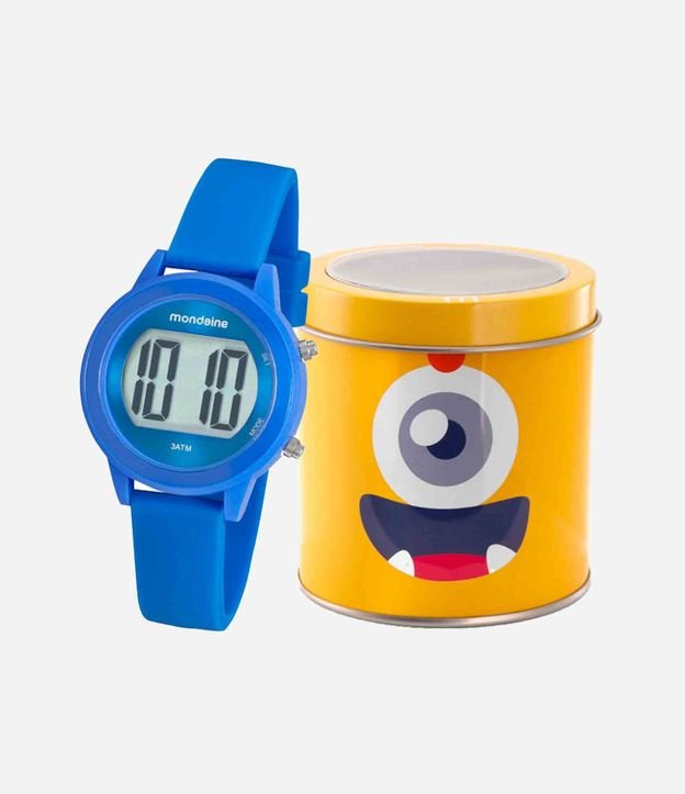 Relógio Mondaine Analógico com Pulseira em Silicone e Caixa em Metal 76767L0MVNV2