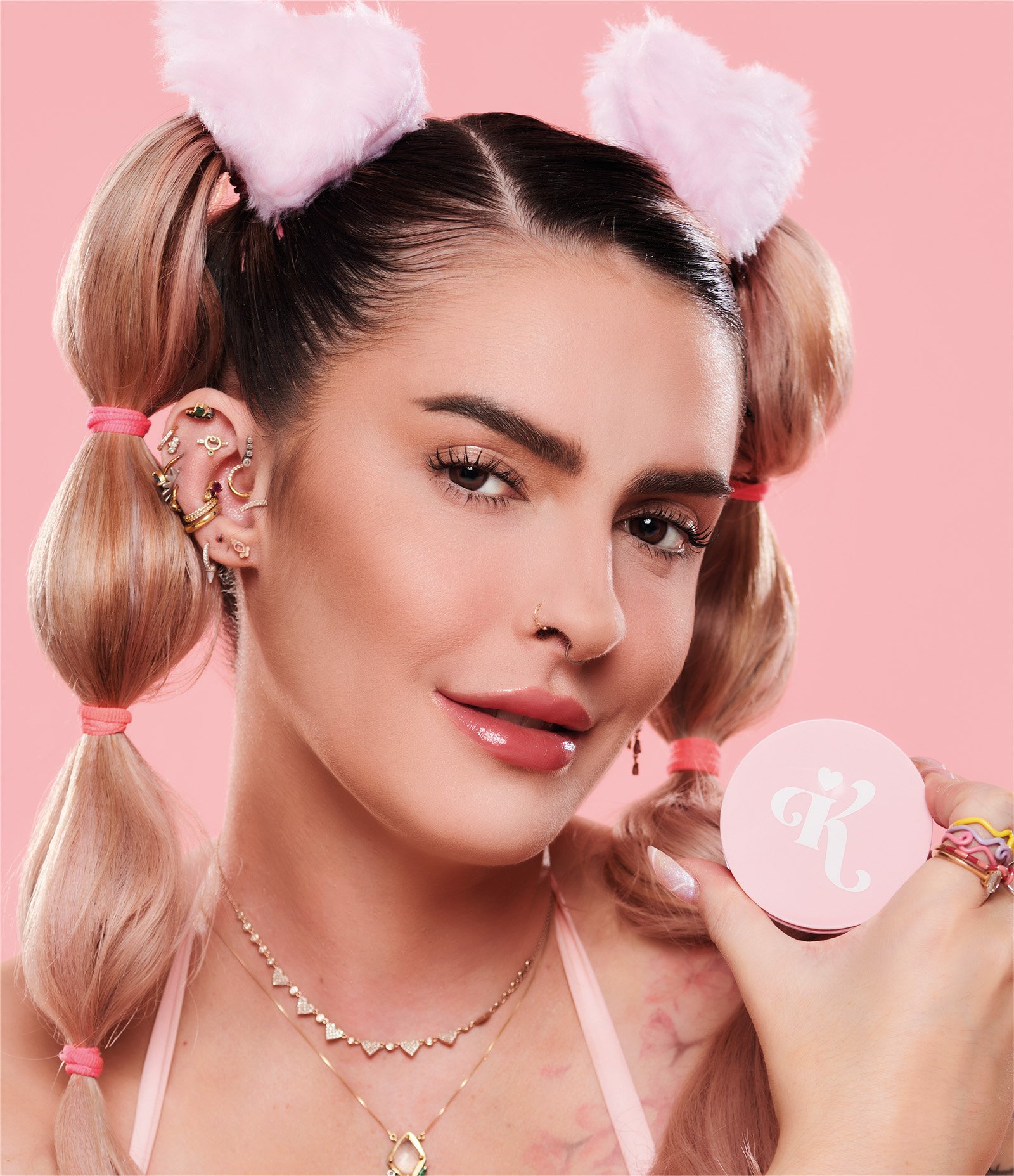 Po Solto Facial Pink Powder Karen Bachini Rosa 5