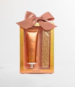Kit para as Mãos com Hidratante e Lixa de Unha Alchemia