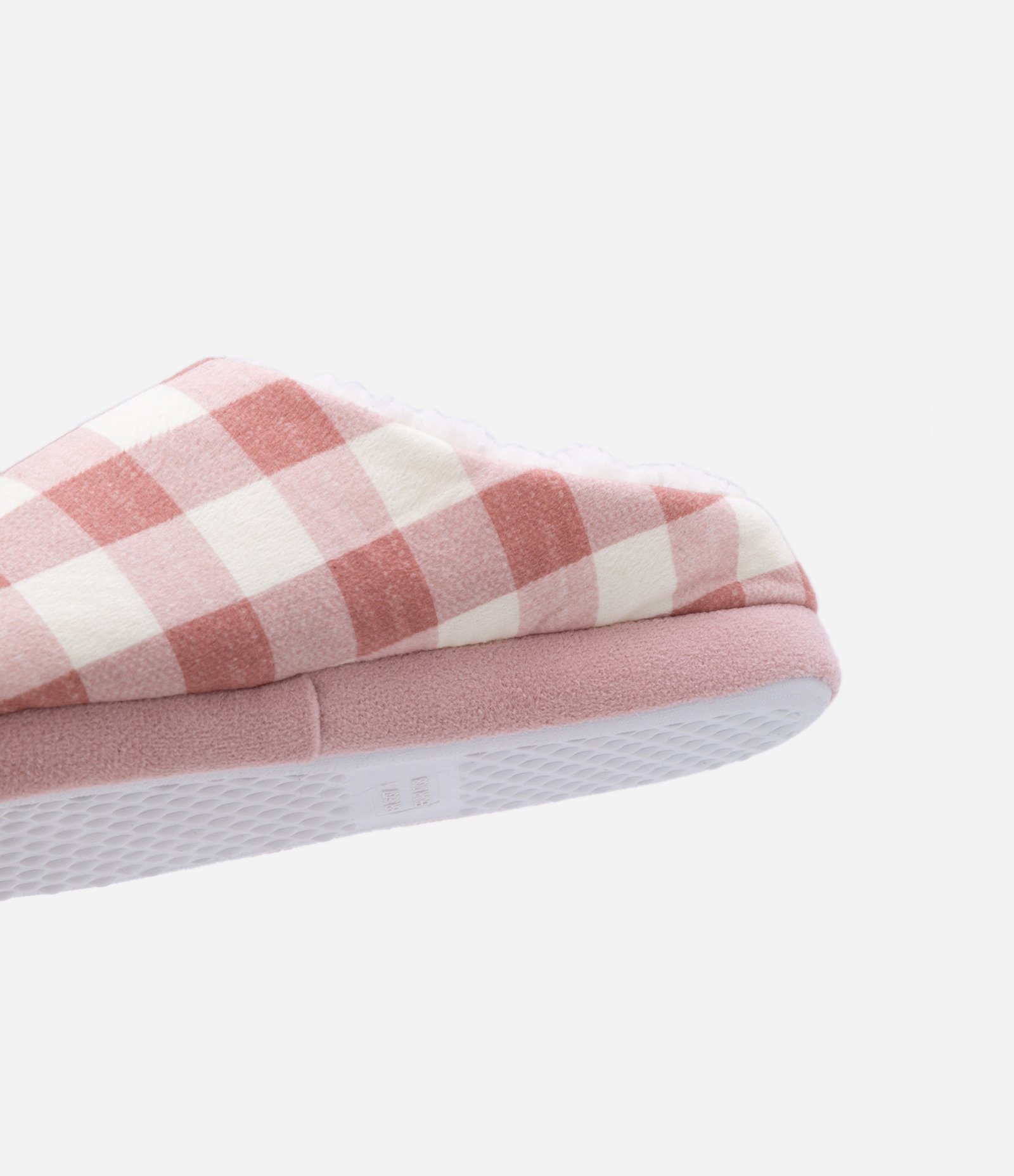 Pantufa Fechada com Estampa Xadrez 2