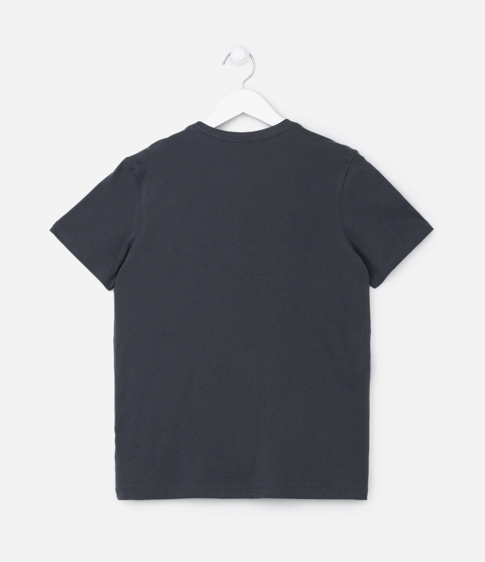 Camiseta Infantil com Estampa do Luffy de One Piece - Tam 5 a 14 Anos Cinza Escuro 2