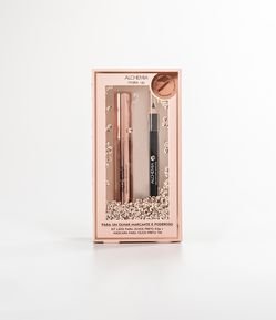 Kit com Mascara de Cilios Preta + Lapis Preto Alchemia