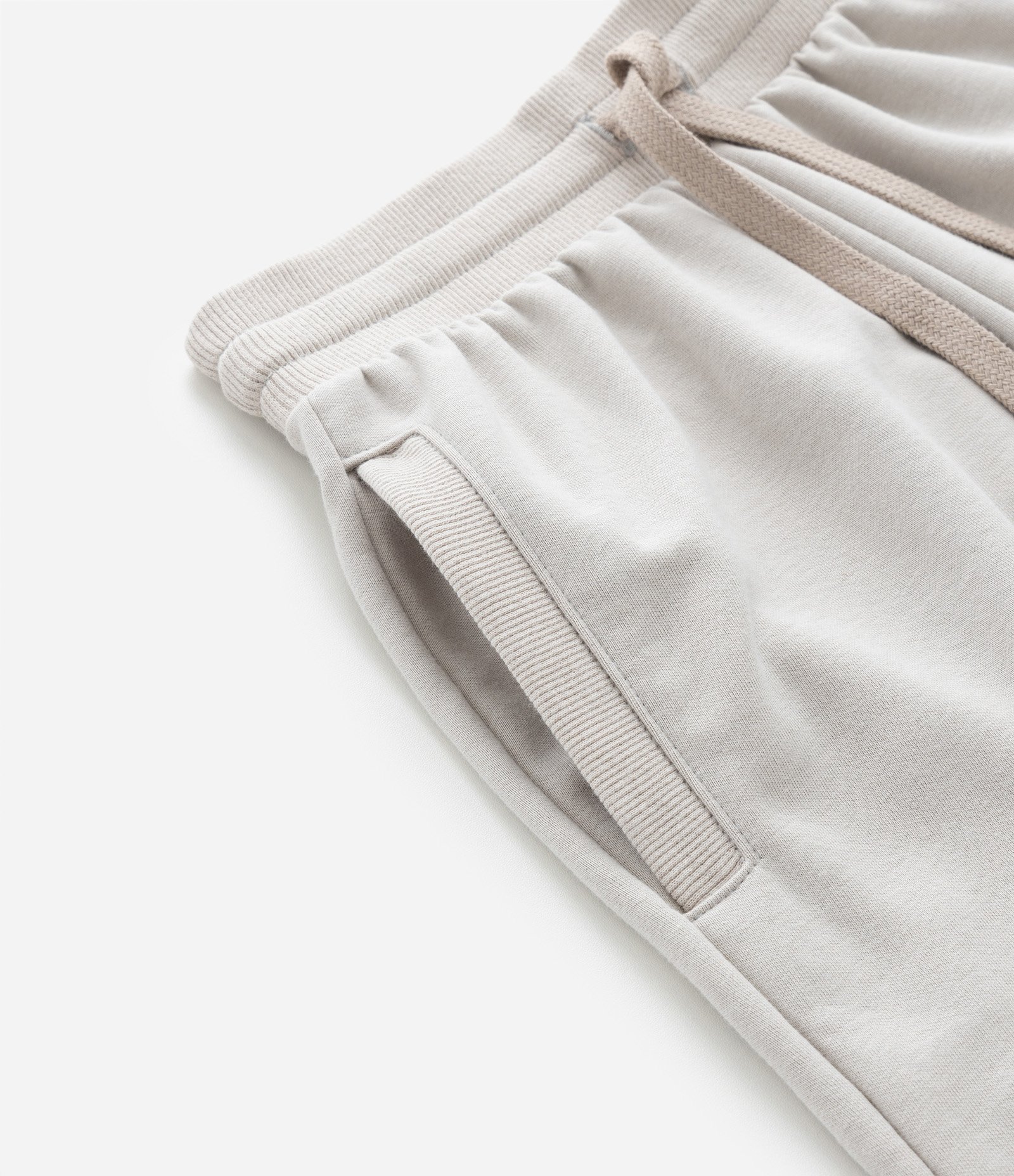 Bermuda Infantil com Cós Elástico e Etiqueta na Barra - Tam 5 a 14 Anos Cinza 6