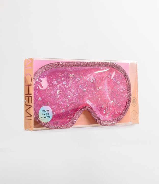 Máscara Termica de Gel para os Olhos Rosa Alchemia U