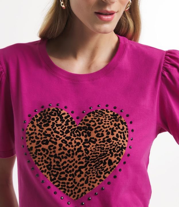 Blusa animal print online rosa