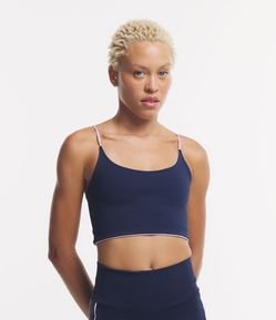 Top Esportivo em Poliamida Dupla Face