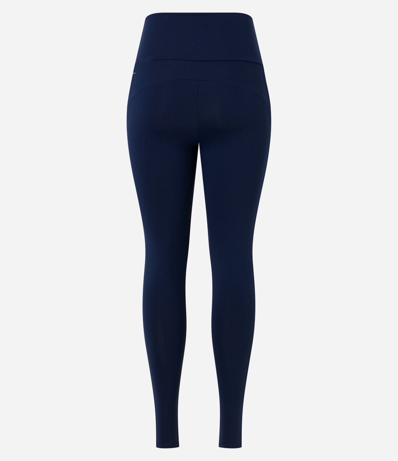 Calça Legging Esportiva em Poliamida com Viés Contrastante Azul Escuro 6