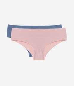 Kit 02 Calcinhas Boyshort em Poliamida