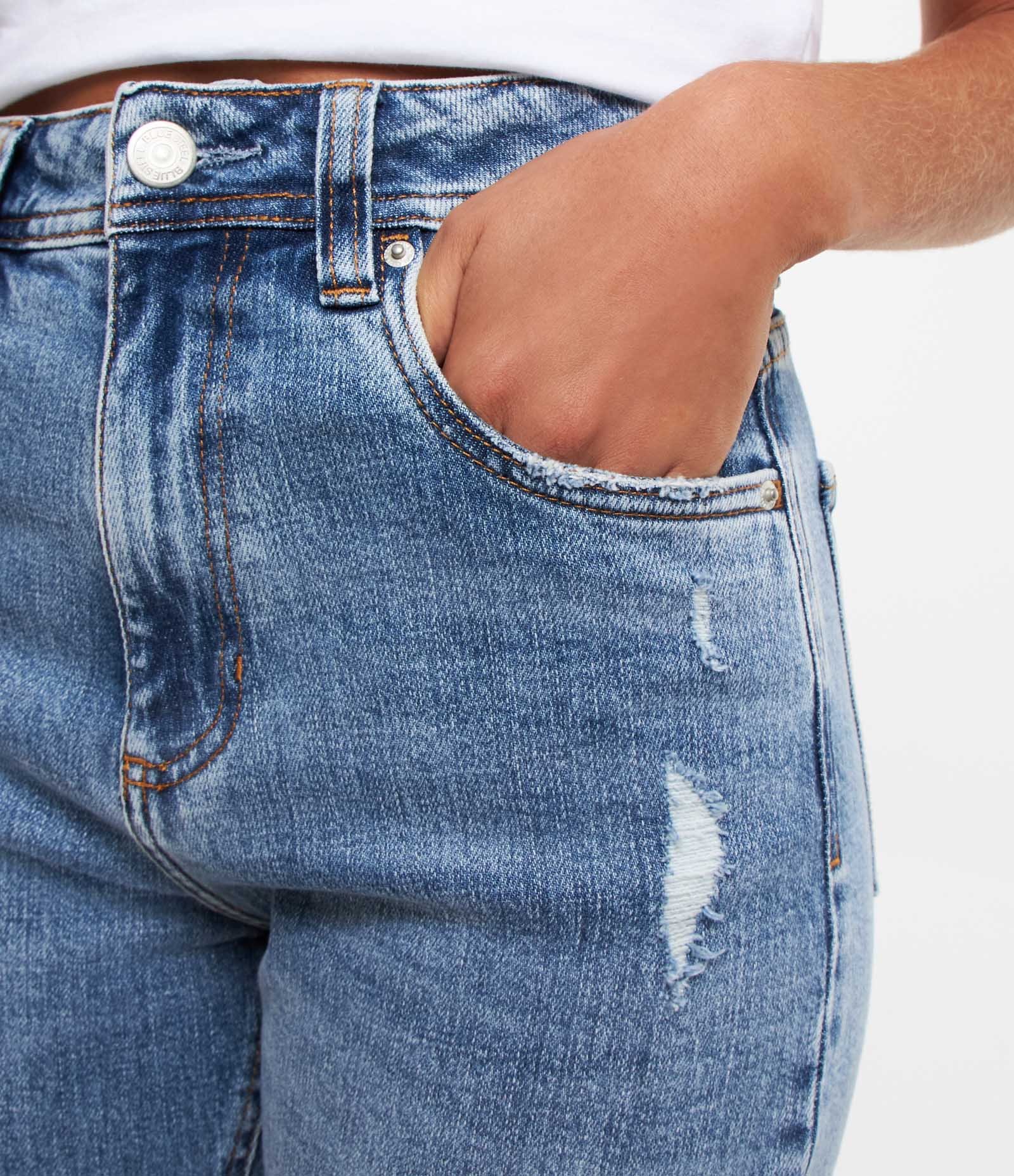 Calça Jeans Mom com Barra Virada 4