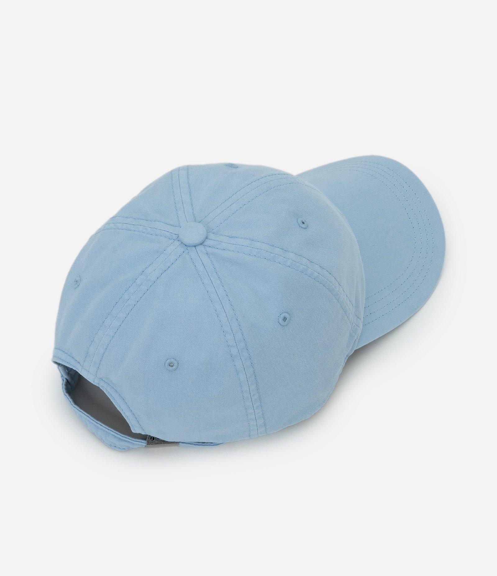 Boné Aba Curva em Algodão com Strapback Azul 2