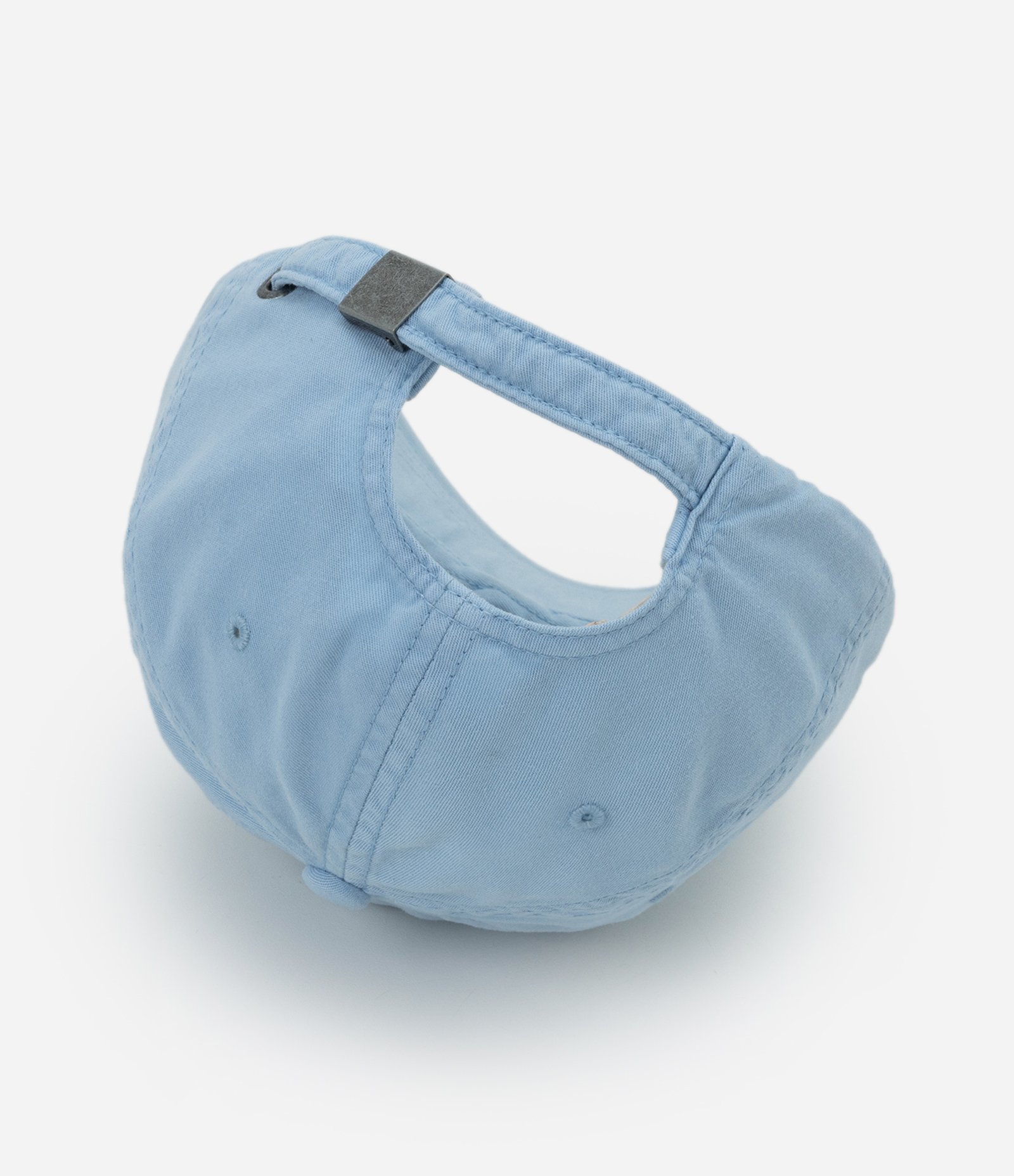 Boné Aba Curva em Algodão com Strapback Azul 3