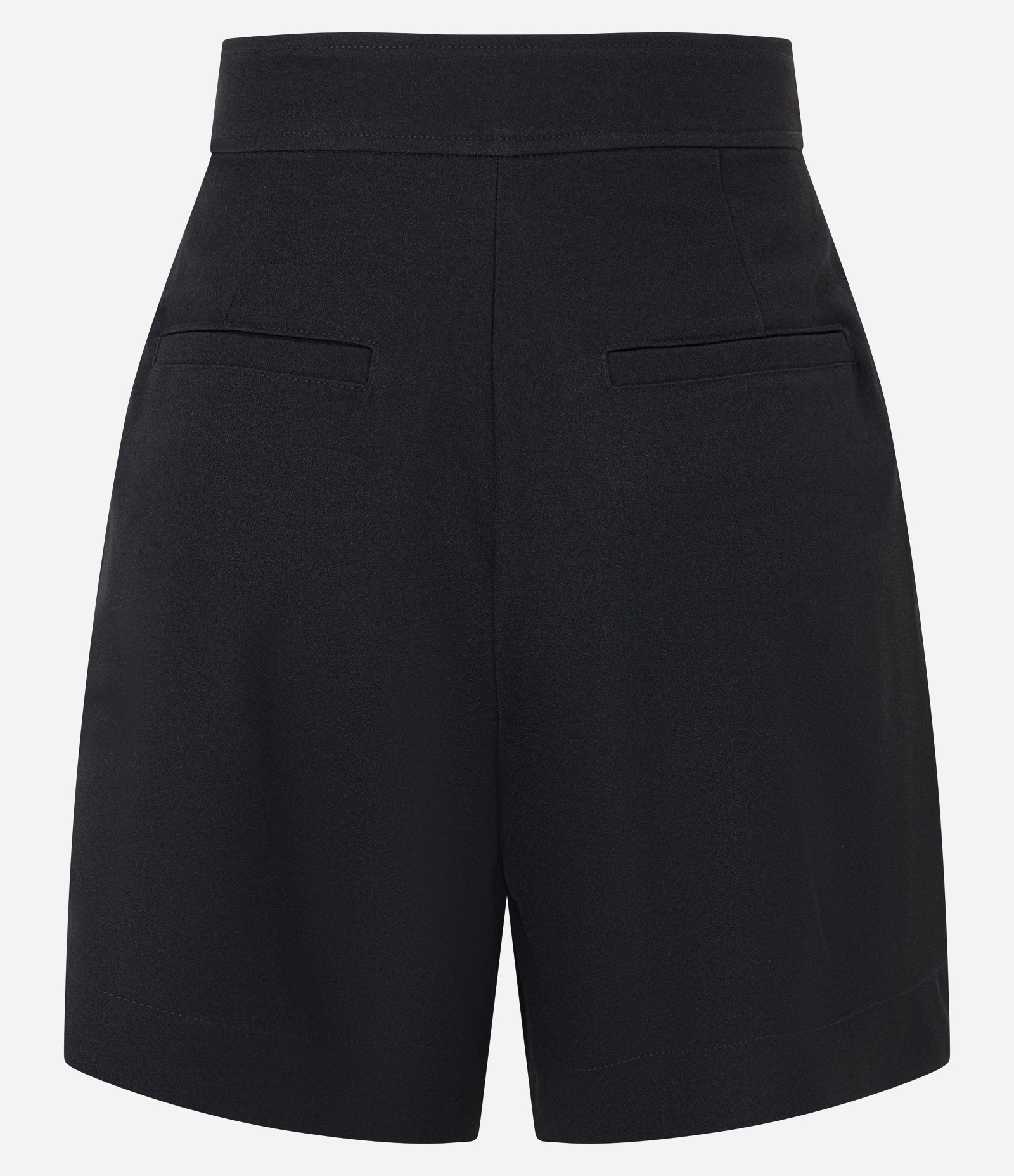 Short em Crepe com Aplicação de Strass Preto 8