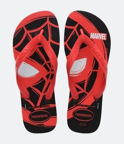 Chinelo de Tiras Top com Estampa dos Super Heróis da Marvel  Havaianas